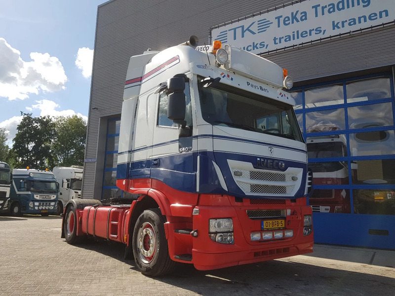 Tractor unit Iveco Stralis 560 Hydrauliek Standairco Leer: picture 5