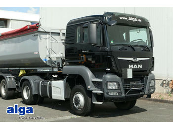 Tractor unit MAN 18.500 BLS TGS, mit Waage, 4x4, Allrad, Navi