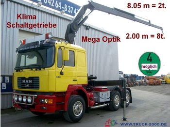 Tractor unit MAN 26.414 Fassi Kran 8.05m=2t.*2.00m=8t.*Schaltung: picture 1