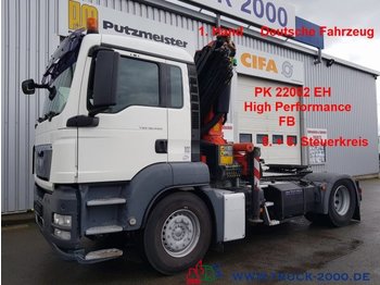 Tractor unit MAN TGS 18.400 Kran Palfinger  PK 22002 Auslage 17m: picture 1