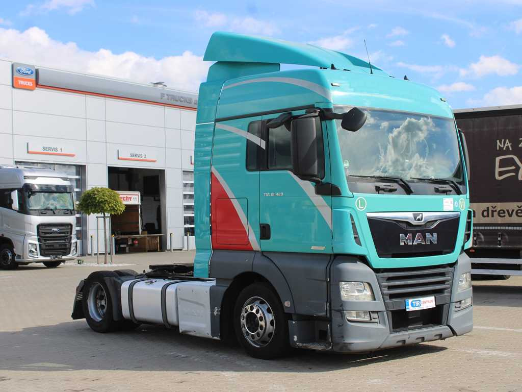 Tractor unit MAN TGX 18.400, EURO 6, LOW DECK