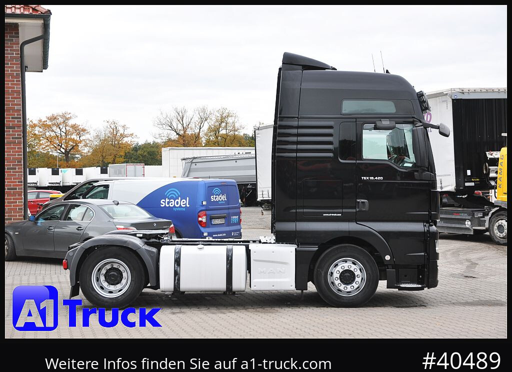 Tractor unit MAN TGX 18,420, BLS, XXL, 2 Tanks,