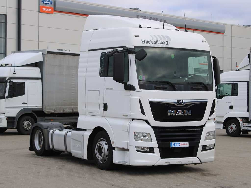 Tractor unit MAN TGX 18.500, EURO 6, LOWDECK, SERVICE BOOK