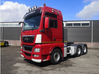 Tractor unit MAN TGX 26.540 6x4 XXL Euro5 - Retarder - 90TON - RVS kisten - Belgium Truck: picture 1