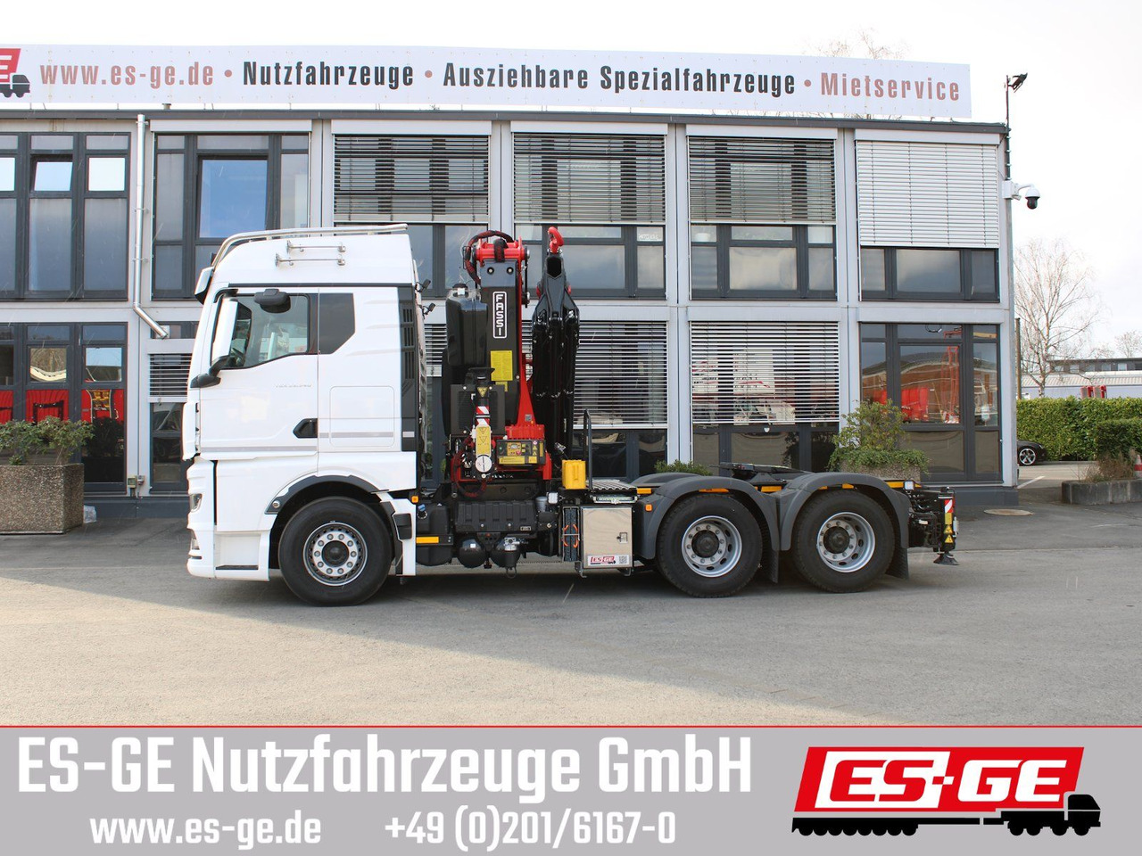 Tractor unit MAN TGX 33.540 6x4 BL SA mit Fassi F545RA.2.26