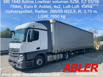 Tractor unit MERCEDES-BENZ Actros 1842 Volumen SZM Lowliner: picture 1