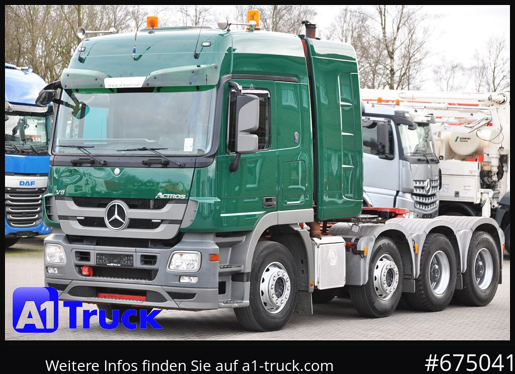 Tractor unit MERCEDES-BENZ Actros 4160, V8, Schwerlast 250to. 8x4,