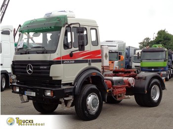Tractor unit Mercedes-Benz SK 2038 V8 + Manual + Hydrolic system + Retarder + blad-blad + 4x4+top conditie: picture 1