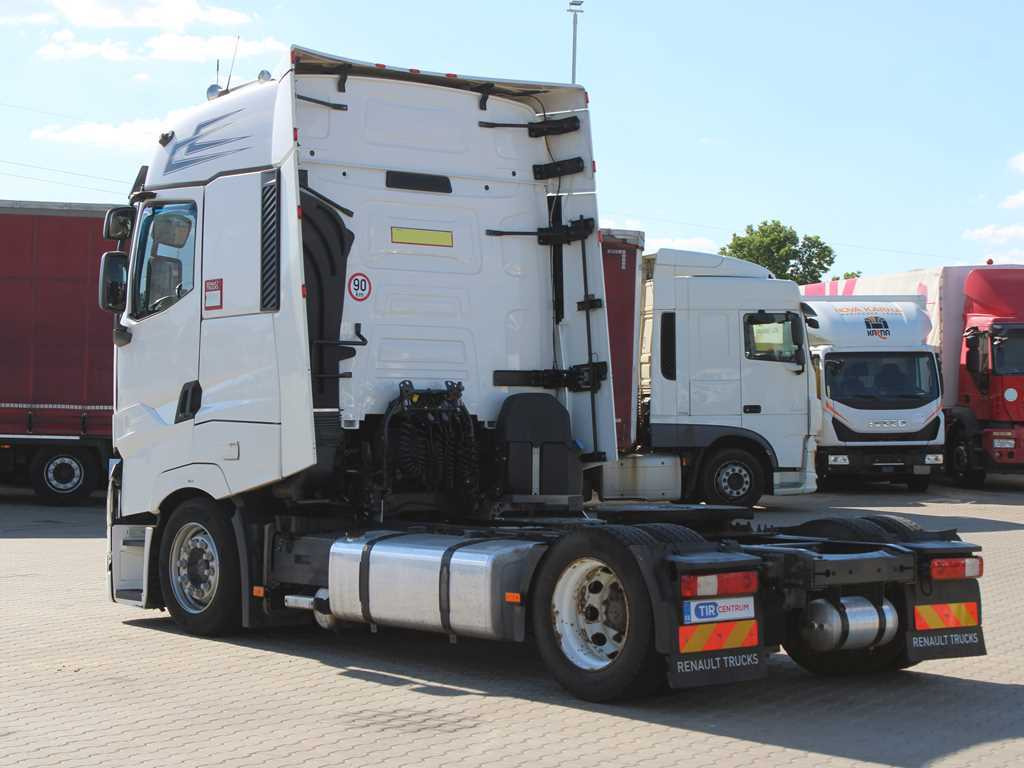 Tractor unit Renault T520, LOWDECK, EURO 6, TIRES 80%