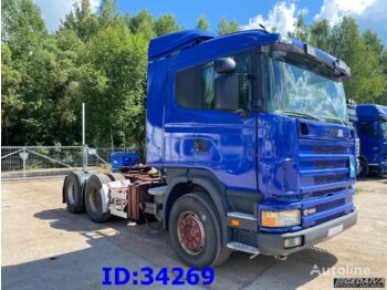 Tractor unit SCANIA 164 480 - 6x4 - Manual - Retarder - Steel front - Air con.: picture 1