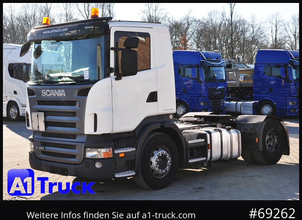 Tractor unit SCANIA R 380 LA 4X2, Euro5, Kipphydraulik, Klima,