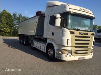 Tractor unit SCANIA SCANIA MINERVA R 500 R 500 SEMIRIMORCHIO RIBALTABILE IN ALLUMINIO