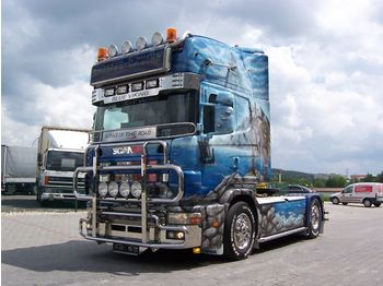 Tractor unit Scania 164/480 BLUE VIKING AIRBRUSH: picture 1