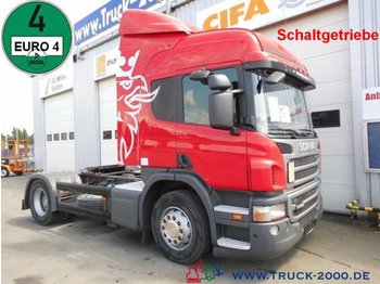 Tractor unit Scania P 340 Special tractor unit for car transporter: picture 1