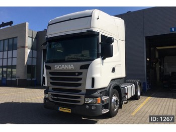 Tractor unit Scania R440 Topline, Euro 5, MANUAL GEARBOX, Intarder: picture 1