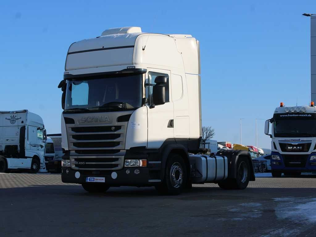 Tractor unit Scania R490, EURO 6, SECONDARY AIR CONDITIONING