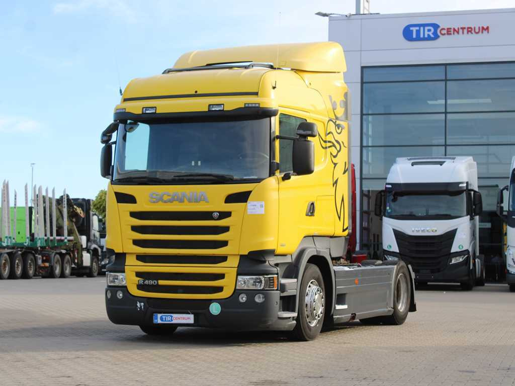Tractor unit Scania R490, RETARDER, EURO 6