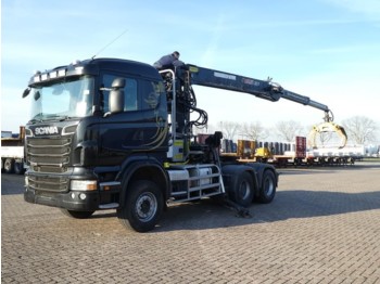 Tractor unit Scania R730 6x4 loglift 281s: picture 1