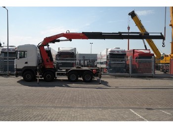 Tractor unit Scania R 480 8X4 WITH FASSI F 800 XP CRANE: picture 1