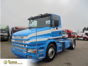 Tractor unit Scania T124-420 + MANUAL + GERESERVEERD !!!: picture 1