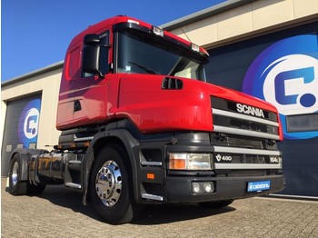 Tractor unit Scania T164 V8 480 4x2 HAUBER-TORPEDO- MANUAL Hydraulic-Unit GOOD Condition !!: picture 1