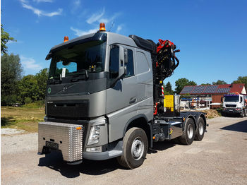 وحدة جر Volvo FASSI455L214 -KORB - HYDRAULIK -Pritsche Plane