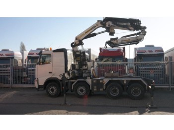 Tractor unit Volvo FH 520 8X4 WITH PALFINGER PK 44002E CRANE + JIB PJ080C WITH 354.000KM: picture 1