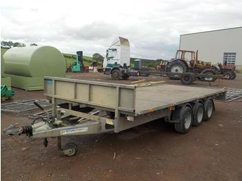 Dropside/ Flatbed trailer 2007 Ifor Williams LM166G3: picture 1