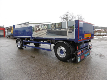 Dropside/ Flatbed trailer 2-Achs Baustoff Anhänger: picture 1