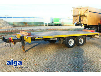 Dropside/ Flatbed trailer Ackermann Plattform, 6.300mm lang, containerverschlüsse: picture 1