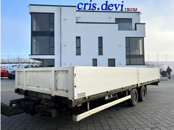 Low loader trailer for transportation of heavy machinery Ackermann Tandem Tieflader Glas: picture 1