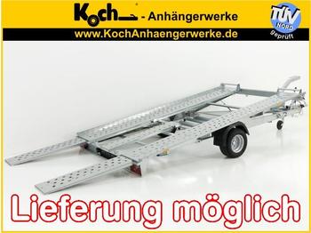 New Autotransporter trailer Autotrailer FS1 195x350cm 1,5t kippbar: picture 1