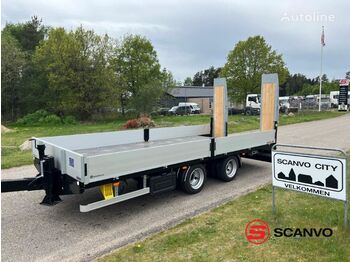 HANGLER TPS-H 140 2 akslet kærre med ramper - autotransporter trailer