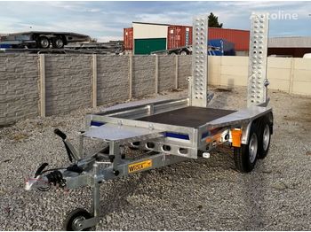 Wiola Przyczepa POD MINIKOPARKĘ, WALEC ! B3030, 3T - Autotransporter trailer