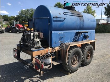 Tank trailer for transportation of bitumen BATHE TANDEMANHÄNGER Bitum / Teerkocher Hatz Diesel-Motor 1 B 40: picture 1