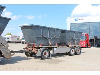 Roll-off/ Skip trailer BULTHUIS ADGA 09, SAF, LIFTING AXLE: picture 1