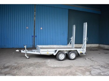 Dropside/ Flatbed trailer BW Trailers Machinetransporter: picture 1