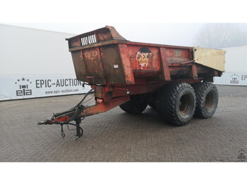 Tipper trailer Beco Gigant 180: picture 1