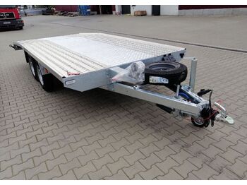 New Autotransporter trailer Besttrailers REBEL (Jupiter) 5,0 x2,1 3000 kg przyczepa ze skośnym fragmentem tylnym: picture 1