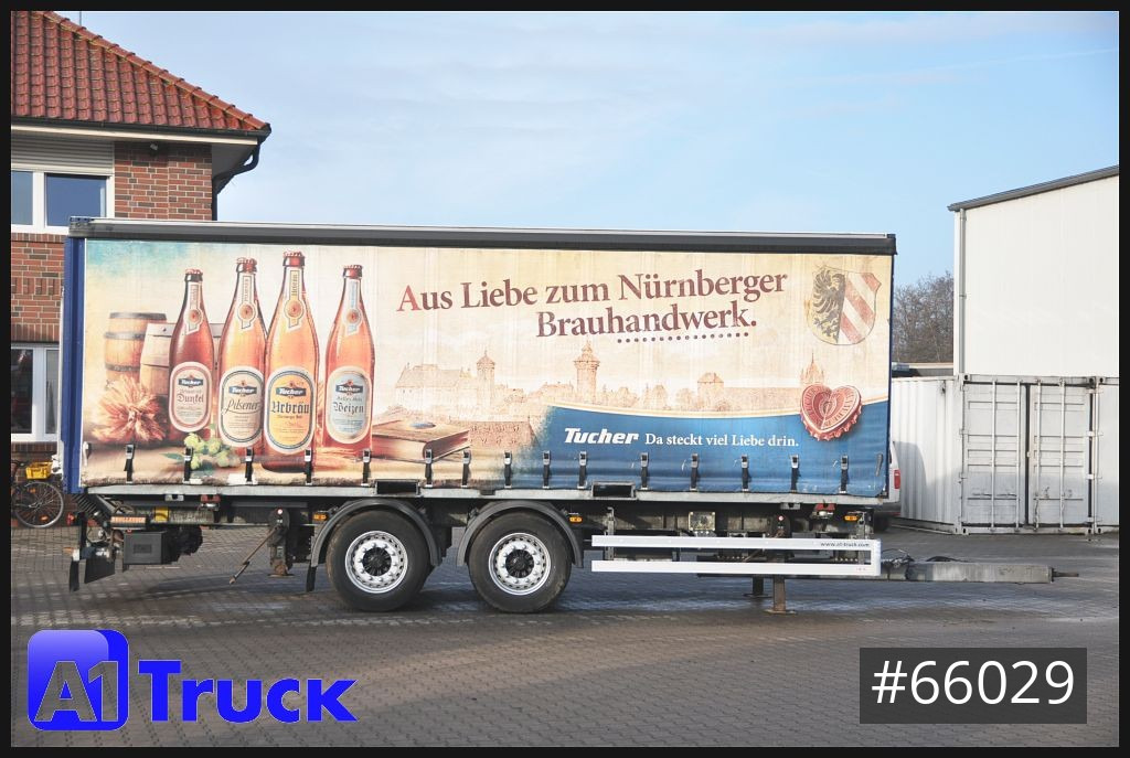 Beverage trailer ORTEN ZWA 18, LBW 2500kg, verzinkt, WB Getränkeaufbau