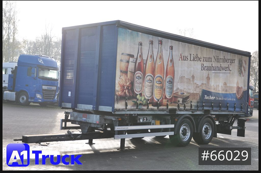 Beverage trailer ORTEN ZWA 18, LBW 2500kg, verzinkt, WB Getränkeaufbau
