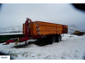 Container transporter/ Swap body trailer Bigab Krokløft henger: picture 1