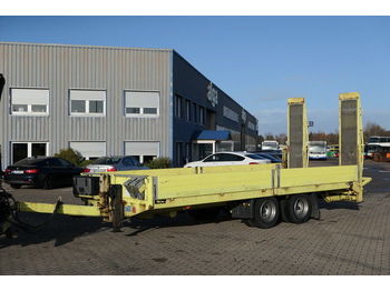 Low loader trailer Blomenröhr Tandem, 13,8 t., 6,6 m. lang, Containerverschl.: picture 1