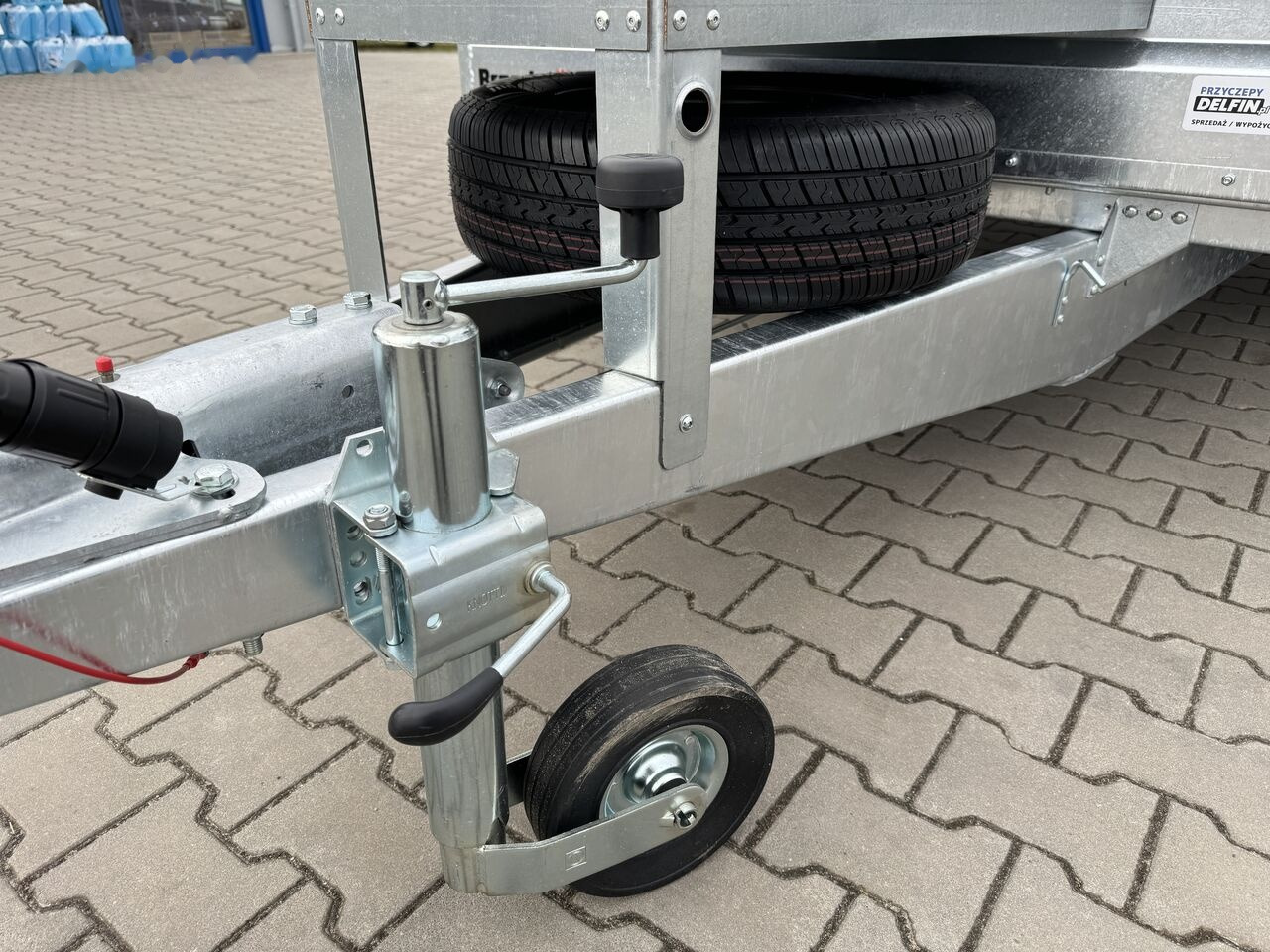 New Plant trailer for transportation of heavy machinery Brenderup MT 3080 GVW 2700 kg machine transporter mini excavator: picture 8