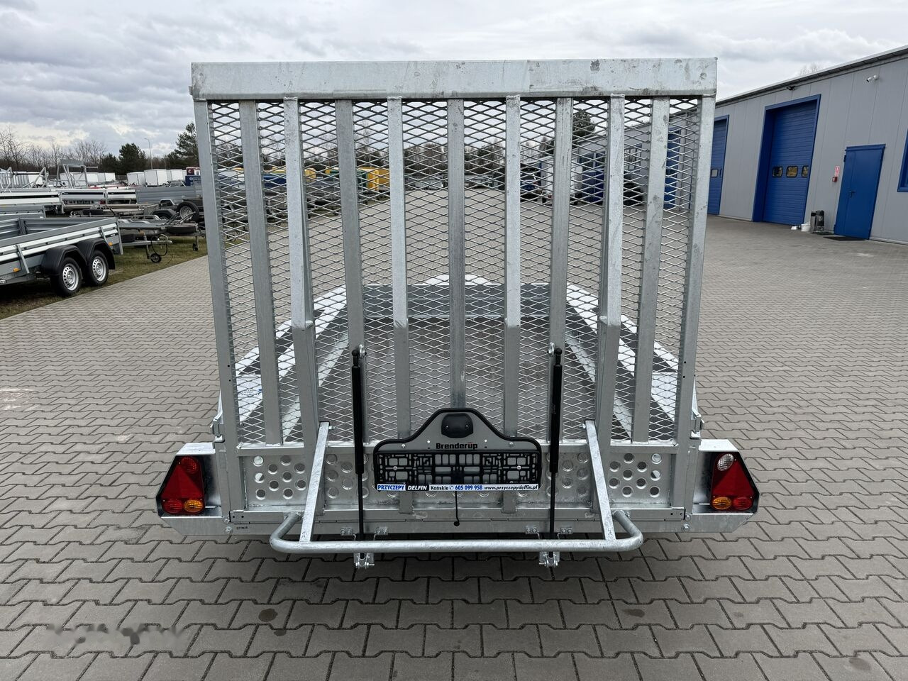 New Plant trailer for transportation of heavy machinery Brenderup MT 3080 GVW 2700 kg machine transporter mini excavator: picture 19