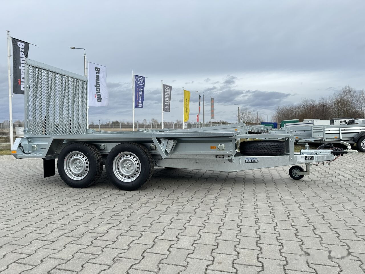 New Plant trailer for transportation of heavy machinery Brenderup MT 3080 GVW 2700 kg machine transporter mini excavator: picture 23