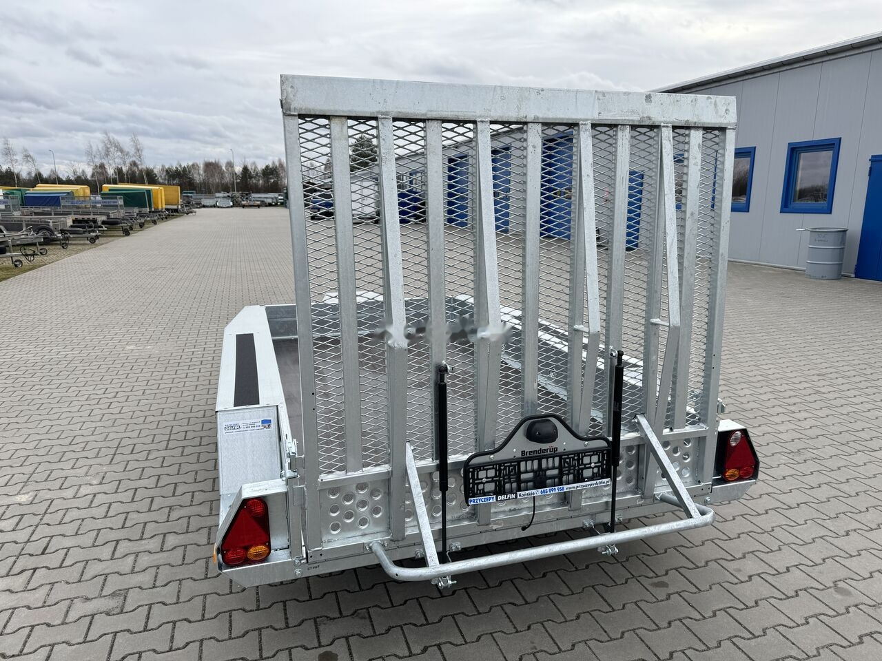 New Plant trailer for transportation of heavy machinery Brenderup MT 3080 GVW 2700 kg machine transporter mini excavator: picture 17