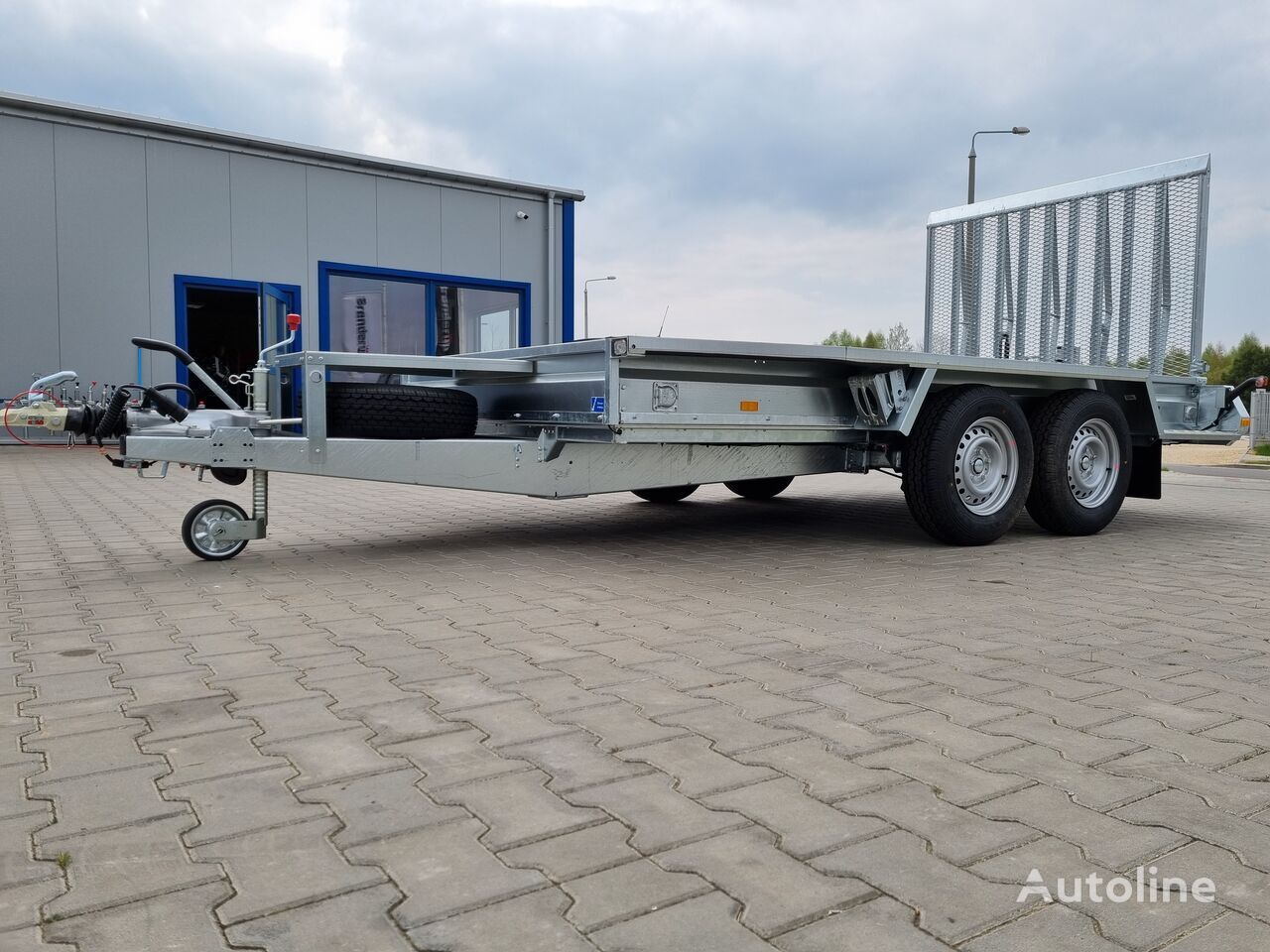 New Plant trailer Brenderup MT 3651 GVW 3500 kg machine transporter mini excavator 360x179: picture 7