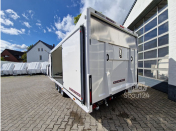 New Autotransporter trailer Brian James Trailers Race Transporter 396-2030 Innenlänge 550cm Lichtpaket Neu verfügbar: picture 4