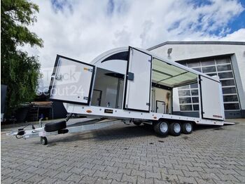 New Autotransporter trailer Brian James Trailers - Race Transporter 396-2030 Innenlänge 550cm Lichtpaket Neu verfügbar: picture 1